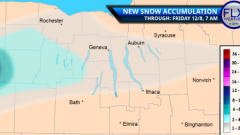 Light snow possible in parts of the FLX on Thursday