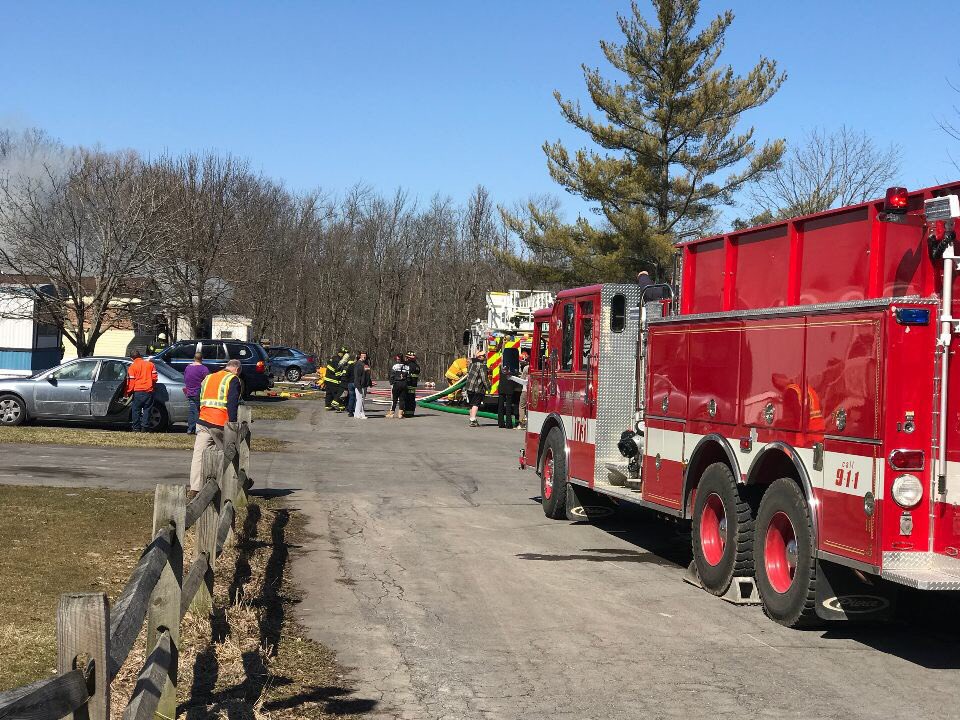 UNDER INVESTIGATION Multiple departments respond to structure fire in